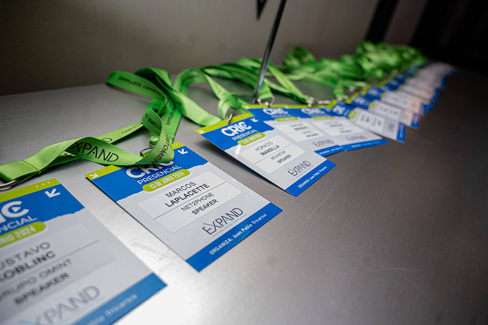 credenciales para eventos