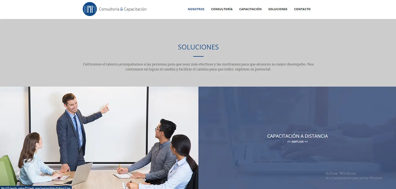Diseño Sitios Web - Fabia Hanczyc