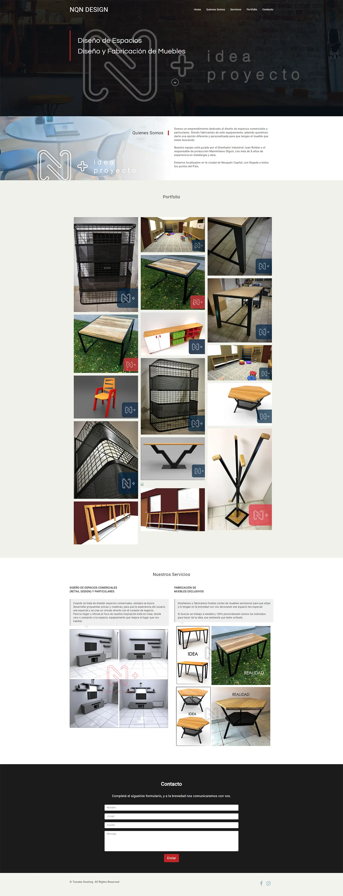 Diseño Sitios Web - NQN Design