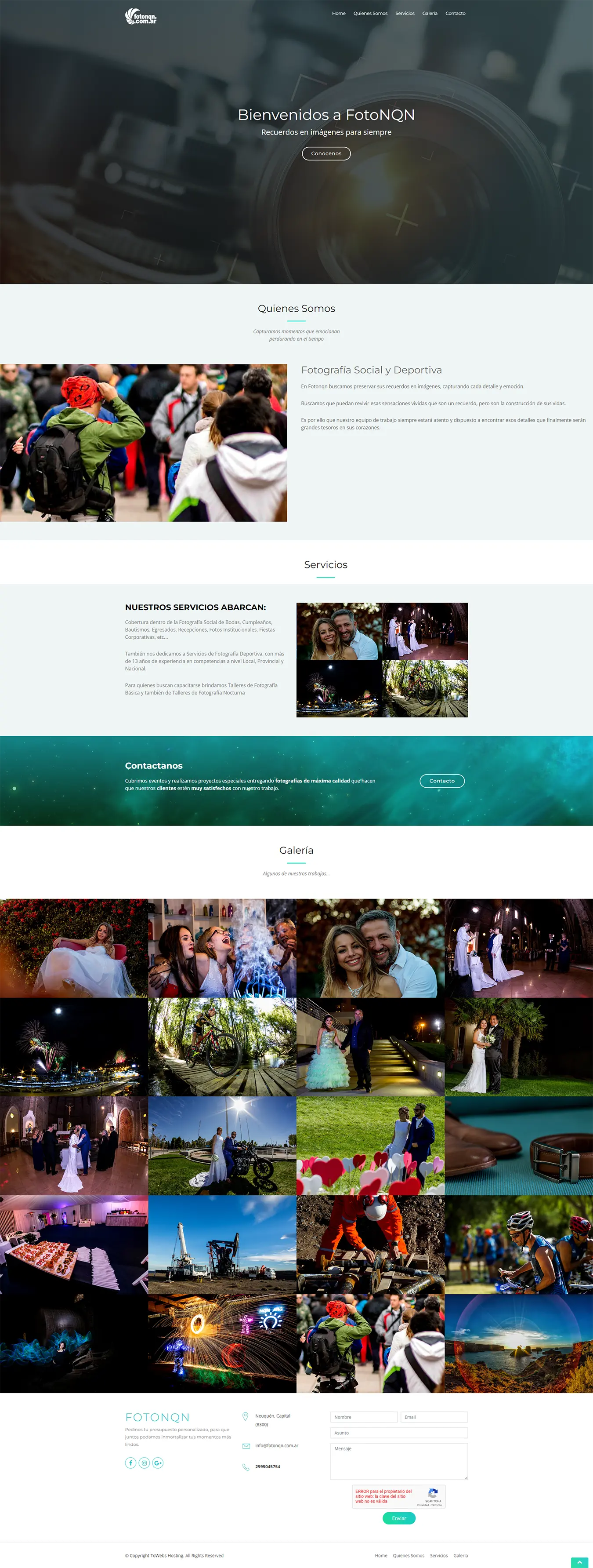 Diseño Sitios Web - Foto NQN