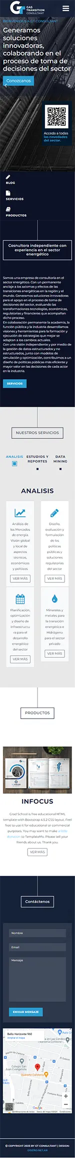 Diseño Sitios Web - GT Consultant