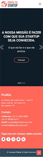 Diseño Sitios Web - Plural | Portal da StartUp