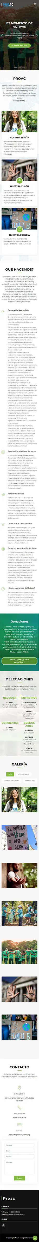 Diseño Sitios Web - Somos Proac