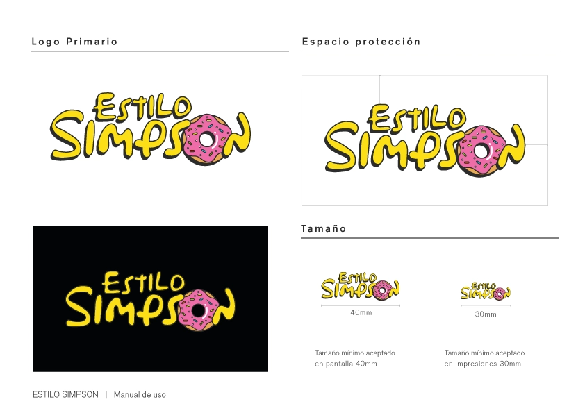 Logotipos - Estilo Simpson